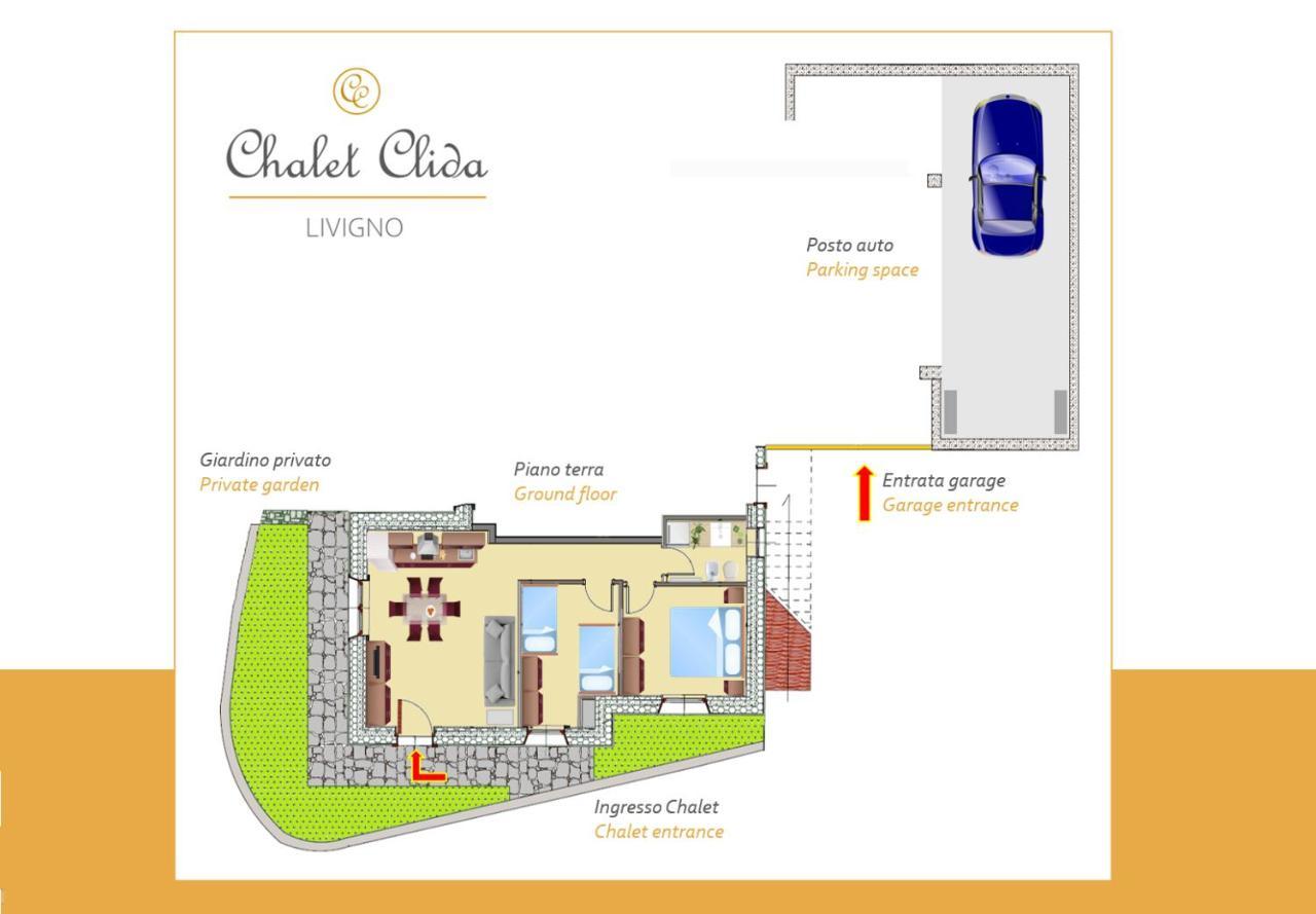 Chalet Clida Livigno Exterior foto